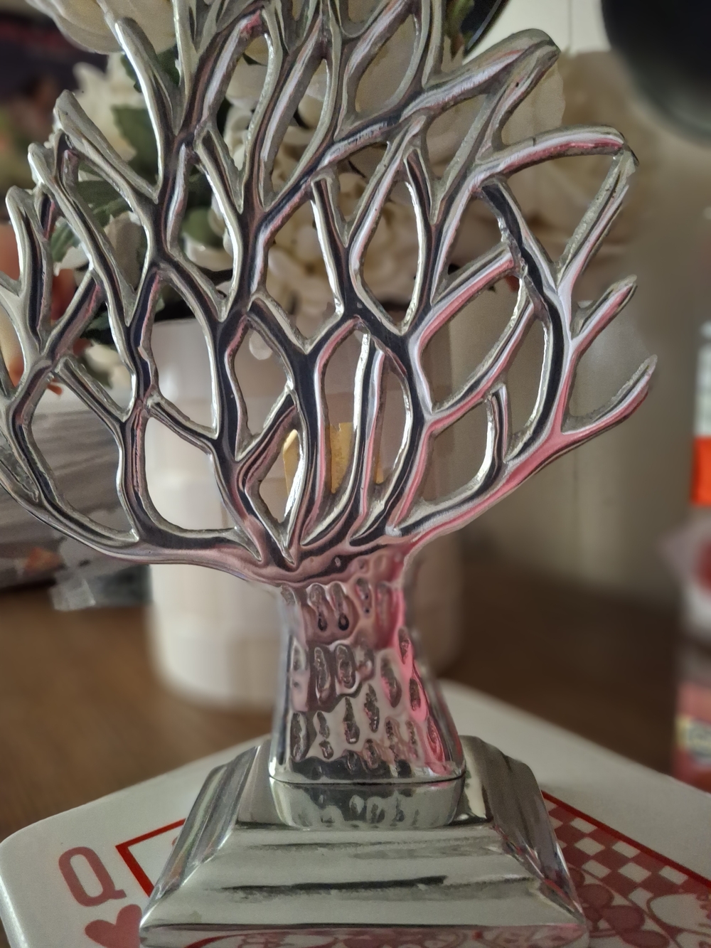 Boho Handmade Pewter F Designs Jewelry Tree Decor